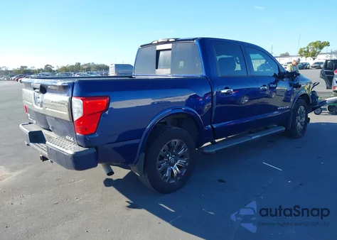 2017 Nissan Titan Platinum Reserve z USA, uszkodzony, nr VIN 1N6AA1E51HN549357